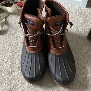 Sperry waterproof rubber boot